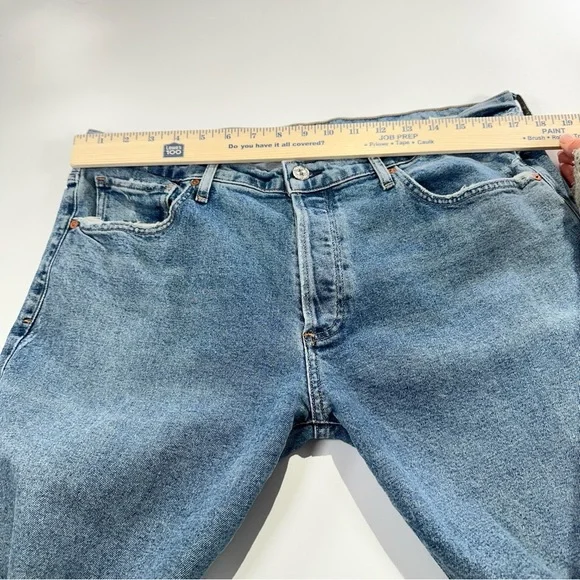 Citizens of Humanity designer jeans Emerson straight leg distressed 32 - Picture 15 of 16